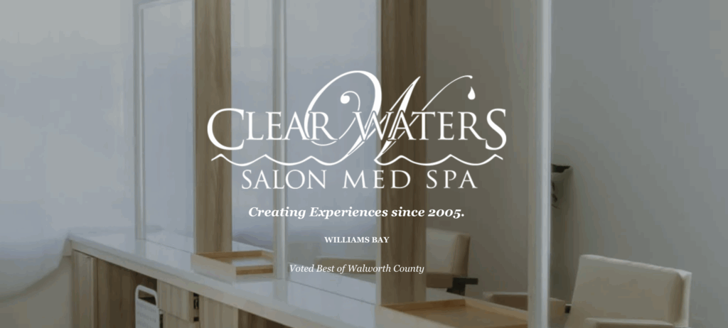CLEAR WATERS SALON & DAY SPA Logo