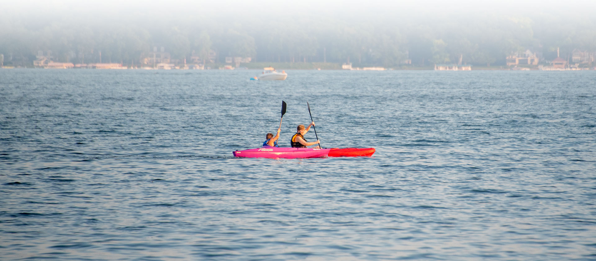 Kayaking in Williams Bay